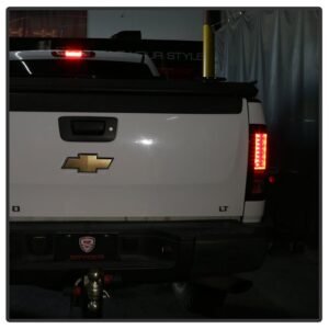 Chevy Silverado 07-13 Version 2 LED Tail Lights - Black - Image 9