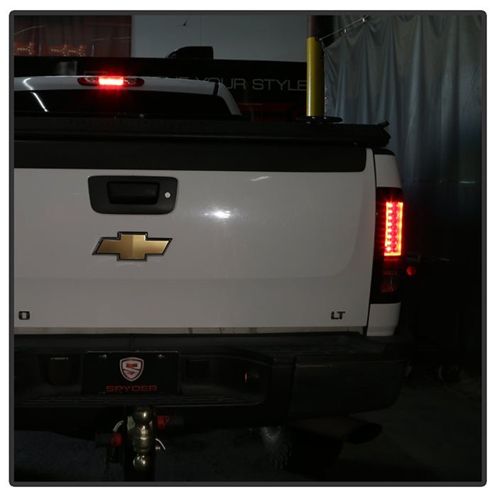 Chevy Silverado 07-13 Version 2 LED Tail Lights - Black