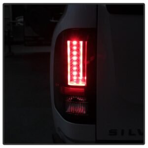 Chevy Silverado 07-13 Version 2 LED Tail Lights - Black - Image 10