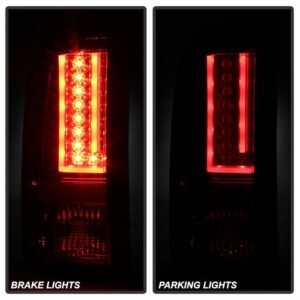 Chevy Silverado 07-13 Version 2 LED Tail Lights - Black - Image 7