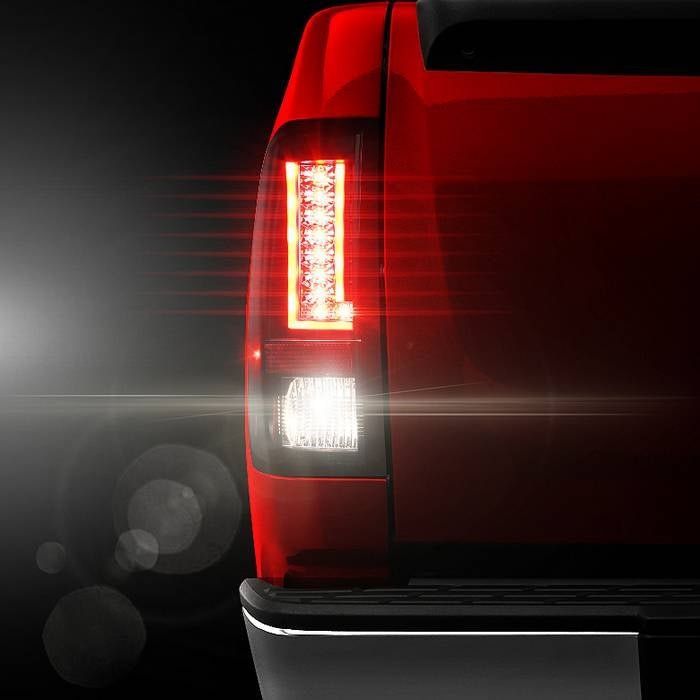 Chevy Silverado 07-13 Version 2 LED Tail Lights - Black