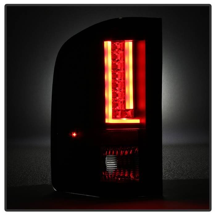 Chevy Silverado 07-13 Version 2 LED Tail Lights - Black