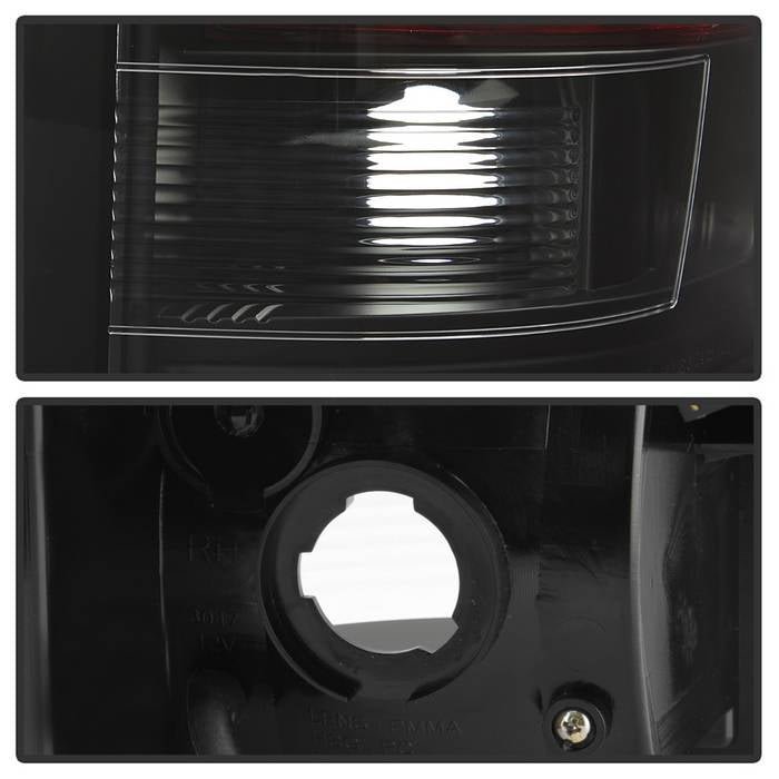 Chevy Silverado 07-13 Light Bar LED Tail Lights - Black