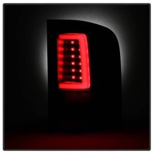 Chevy Silverado 07-13 Light Bar LED Tail Lights - Black - Image 6