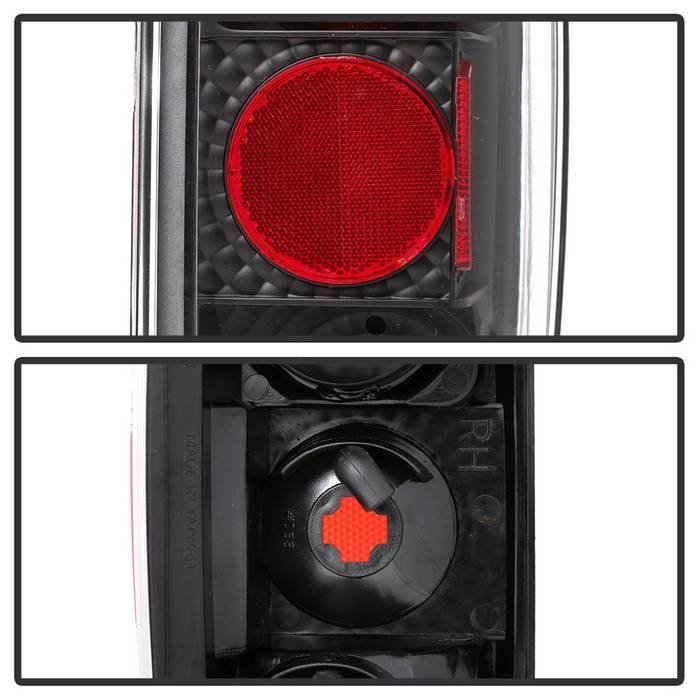 Chevy S10/S10 Blazer 82-93 / GMC Jimmy 82-94 / GMC Sonoma 91-93 / Oldsmobile Bravada 91-94 Euro Style Tail Lights - Black