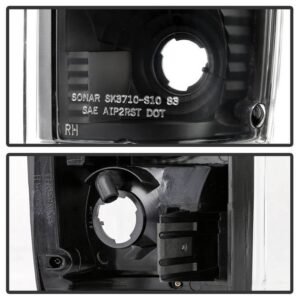 Chevy S10/S10 Blazer 82-93 / GMC Jimmy 82-94 / GMC Sonoma 91-93 / Oldsmobile Bravada 91-94 Euro Style Tail Lights - Black - Image 5