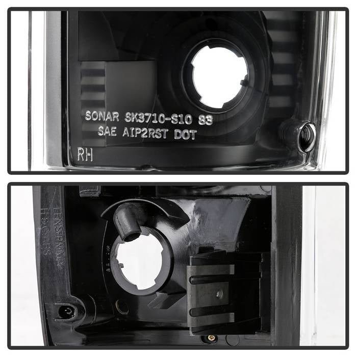 Chevy S10/S10 Blazer 82-93 / GMC Jimmy 82-94 / GMC Sonoma 91-93 / Oldsmobile Bravada 91-94 Euro Style Tail Lights - Black