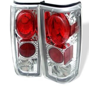 Chevy S10/S10 Blazer 82-93 / GMC Jimmy 82-94 / GMC Sonoma 91-93 / Oldsmobile Bravada 91-94 Euro Style Tail Lights - Chrome - Image 1
