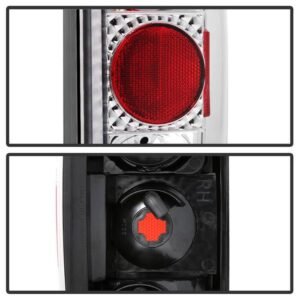 Chevy S10/S10 Blazer 82-93 / GMC Jimmy 82-94 / GMC Sonoma 91-93 / Oldsmobile Bravada 91-94 Euro Style Tail Lights - Chrome - Image 4