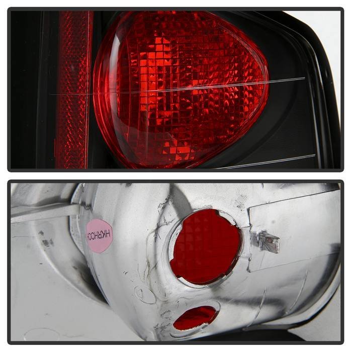 Chevy S10 94-04 / GMC Sonoma 94-04 / Isuzu Hombre 96-00 Euro Style Tail Lights - Black