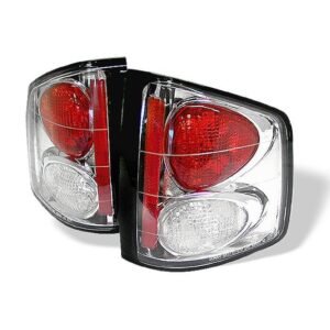 Chevy S10 94-04 / GMC Sonoma 94-04 / Isuzu Hombre 96-00 Euro Style Tail Lights-Chrome - Image 1