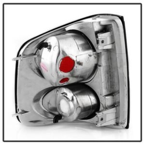 Chevy S10 94-04 / GMC Sonoma 94-04 / Isuzu Hombre 96-00 Euro Style Tail Lights-Chrome - Image 3