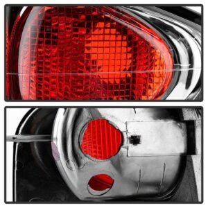 Chevy S10 94-04 / GMC Sonoma 94-04 / Isuzu Hombre 96-00 Euro Style Tail Lights-Chrome - Image 4