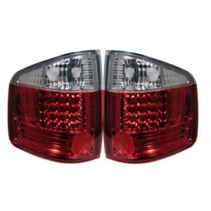 Chevy S10 94-04 / GMC Sonoma 94-04 / Isuzu Hombre 96-00 LED Tail Lights - Red Clear - Image 1