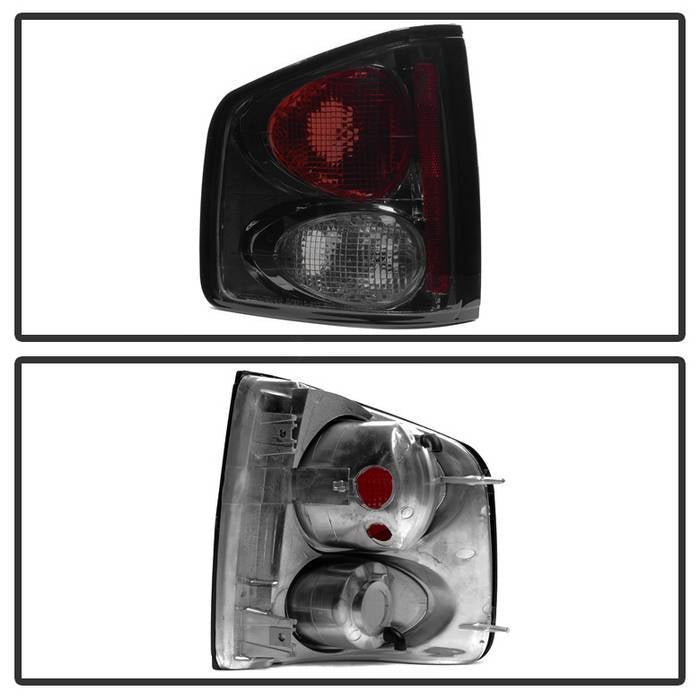 Chevy S10 94-04 / GMC Sonoma 94-04 / Isuzu Hombre 96-00 Euro Style Tail Lights - Smoke