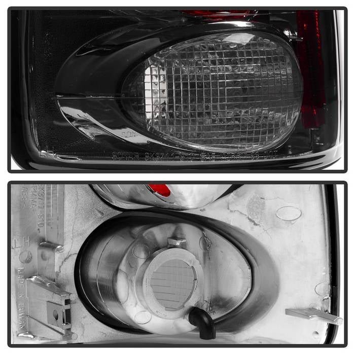 Chevy S10 94-04 / GMC Sonoma 94-04 / Isuzu Hombre 96-00 Euro Style Tail Lights - Smoke