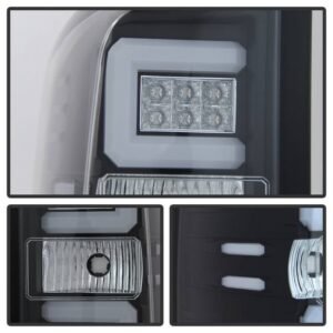 Chevy Silverado 1500 14-18 / Silverado 2500HD/3500HD 15-19 / 15-19 GMC SIERRA 3500HD Tail Lights - Black - Image 3