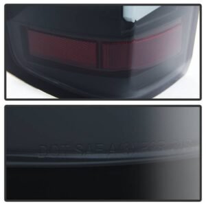 Chevy Silverado 1500 14-18 Silverado 2500HD/3500HD 15-19 GMC SIERRA 3500HD Tail Lights - Black Smoke - Image 4