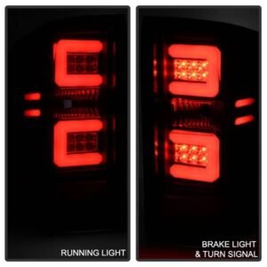 Chevy Silverado 1500 14-18 Silverado 2500HD/3500HD 15-19 GMC SIERRA 3500HD Tail Lights - Black Smoke - Image 5