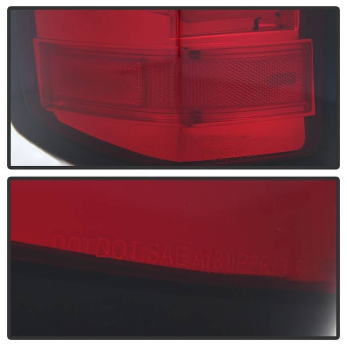 Chevy Silverado 1500 14-18 / Silverado 2500HD/3500HD 15-19 GMC SIERRA 3500HD Tail Lights - Red Clear