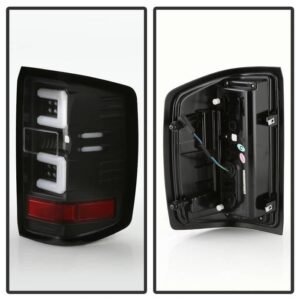 Chevy Silverado 1500 16-18 / Silverado 2500/3500HD 16-19 Tail Lights - All Black - Image 2