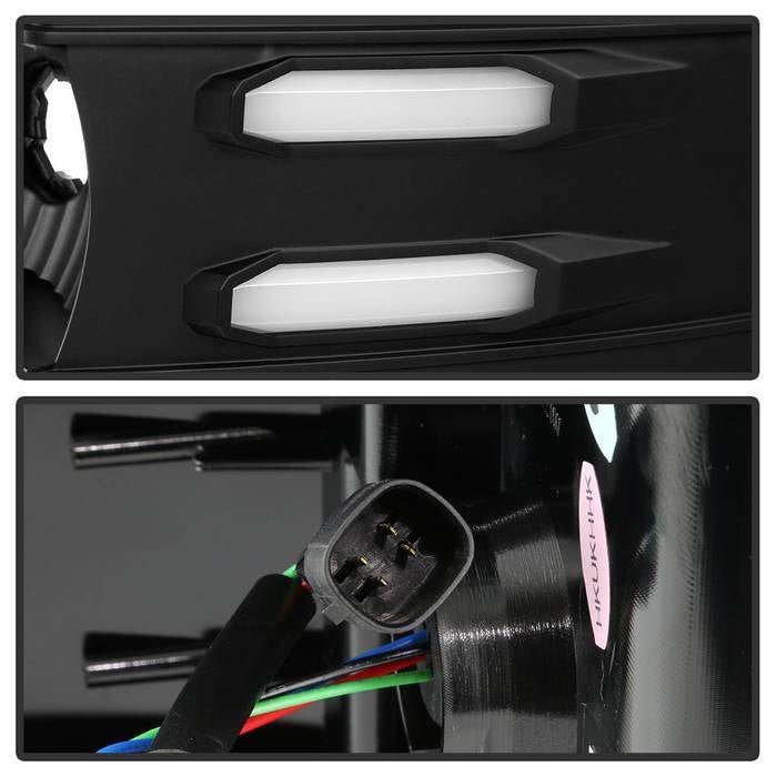 Chevy Silverado 1500 16-18 / Silverado 2500/3500HD 16-19 Tail Lights - All Black