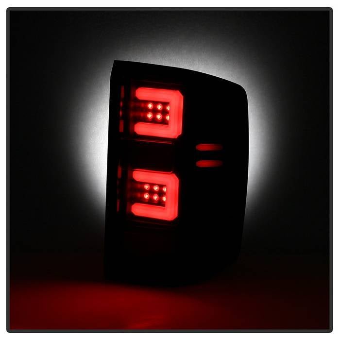 Chevy Silverado 1500 16-18 / Silverado 2500/3500HD 16-19 Tail Lights - All Black