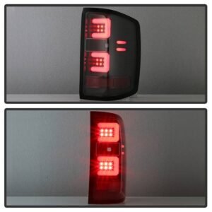 Chevy Silverado 1500 16-18 / Silverado 2500/3500HD 16-19 Tail Lights - All Black - Image 8
