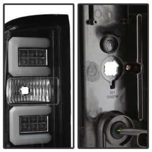Chevy Silverado 1500 16-18 / Silverado 2500/3500HD 16-19 LED Tail Lights - Black - Image 3