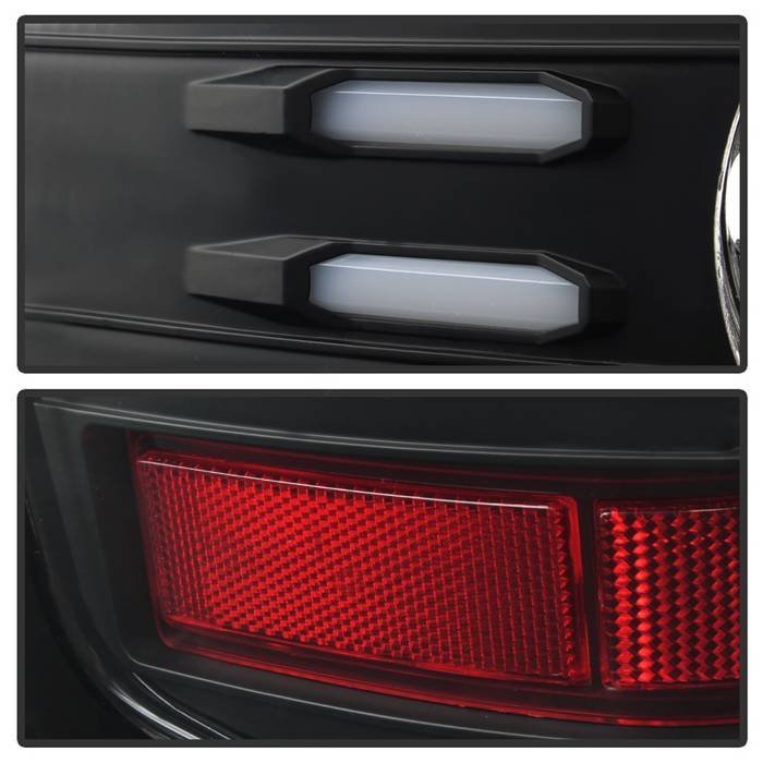 Chevy Silverado 1500 16-18 / Silverado 2500/3500HD 16-19 LED Tail Lights - Black