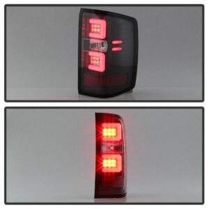 Chevy Silverado 1500 16-18 / Silverado 2500/3500HD 16-19 LED Tail Lights - Black - Image 8