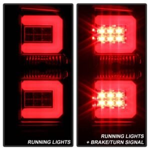 Chevy Silverado 1500 16-18 / Silverado 2500/3500HD 16-19 Tail Lights - Chrome - Image 9