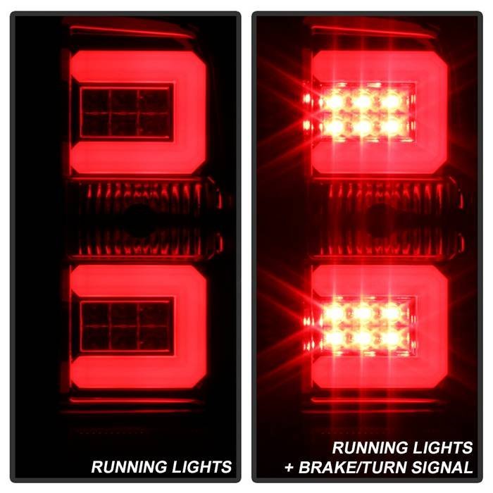 Chevy Silverado 1500 16-18 / Silverado 2500/3500HD 16-19 Tail Lights - Chrome