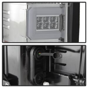 Chevy Silverado 1500 16-18 / Silverado 2500/3500HD 16-19 Tail Lights - Chrome - Image 4