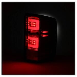 Chevy Silverado 1500 16-18 / Silverado 2500/3500HD 16-19 Tail Lights - Chrome - Image 6