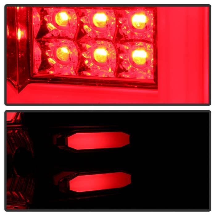 Chevy Silverado 1500 16-18 / Silverado 2500/3500HD 16-19 Tail Lights - Chrome