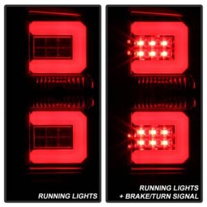 Chevy Silverado 1500 16-18 / Silverado 2500/3500HD 16-19 LED Tail Lights - Smoke - Image 9