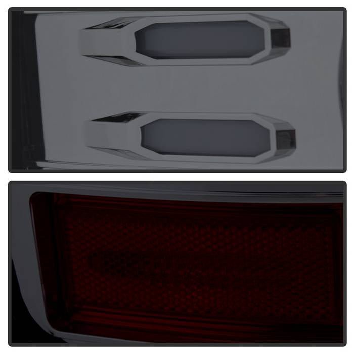 Chevy Silverado 1500 16-18 / Silverado 2500/3500HD 16-19 LED Tail Lights - Smoke