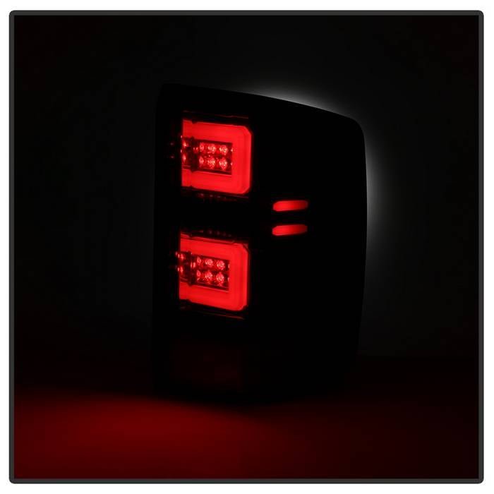 Chevy Silverado 1500 16-18 / Silverado 2500/3500HD 16-19 LED Tail Lights - Smoke