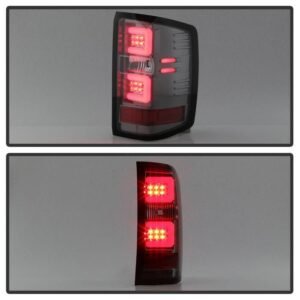 Chevy Silverado 1500 16-18 / Silverado 2500/3500HD 16-19 LED Tail Lights - Smoke - Image 8