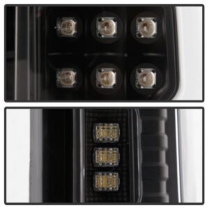 Chevy Silverado 19-20 LED Tail Light - Black - Image 3