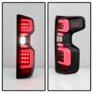Chevy Silverado 19-20 LED Tail Light - Black - Image 6