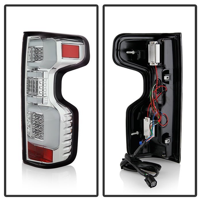 Chevy Silverado 2019-2020 LED Tail Light - Chrome