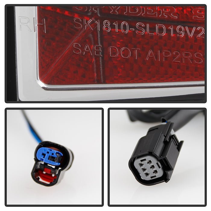 Chevy Silverado 2019-2020 LED Tail Light - Chrome