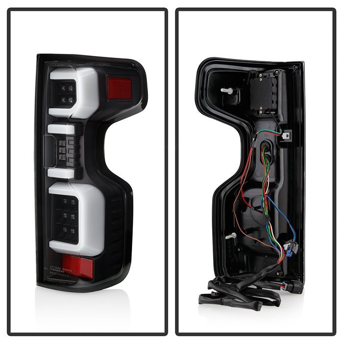 Chevy Silverado 2019-2020 LED Tail Light - Black