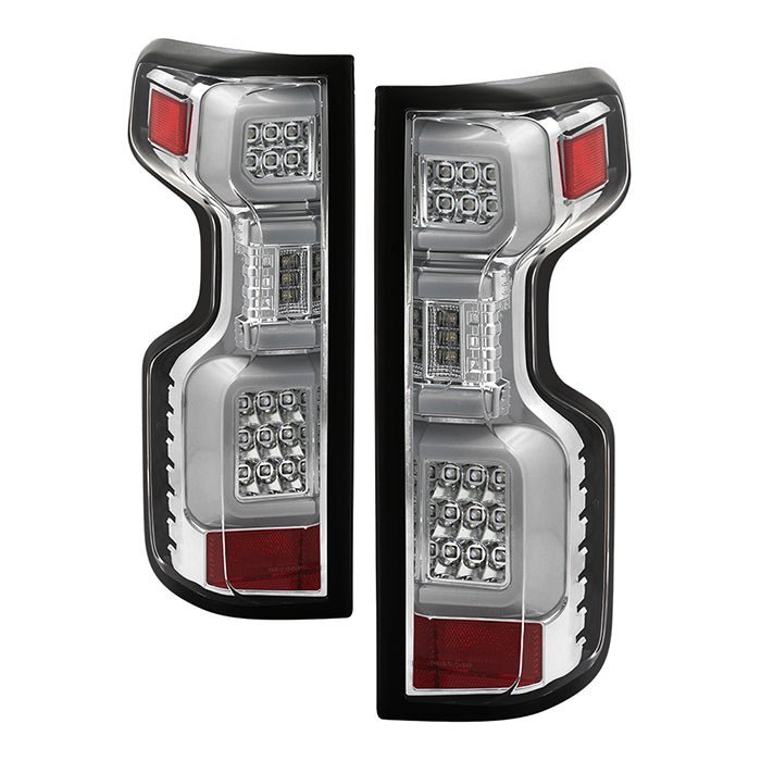 Chevy Silverado 2019-2020 LED Tail Light - Chrome