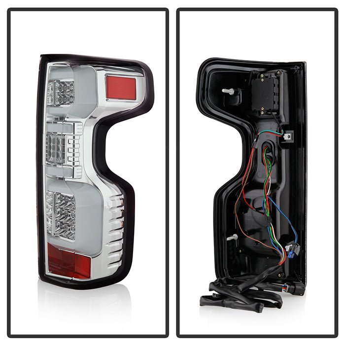 Chevy Silverado 2019-2020 LED Tail Light - Chrome