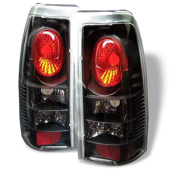 Chevy Silverado 1500/2500 99-02 / GMC Sierra 1500/2500/3500 99-07 Sierra Classic Tail Lights  - Black