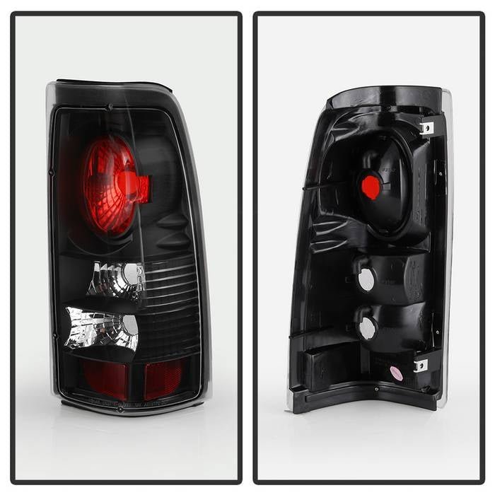 Chevy Silverado 1500/2500 99-02 / GMC Sierra 1500/2500/3500 99-07 Sierra Classic Tail Lights  - Black