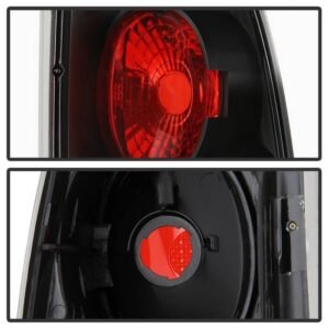 Chevy Silverado 1500/2500 99-02 / GMC Sierra 1500/2500/3500 99-07 Sierra Classic Tail Lights  - Black - Image 3